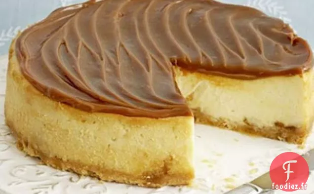 Gâteau au Fromage Au Caramel Collant