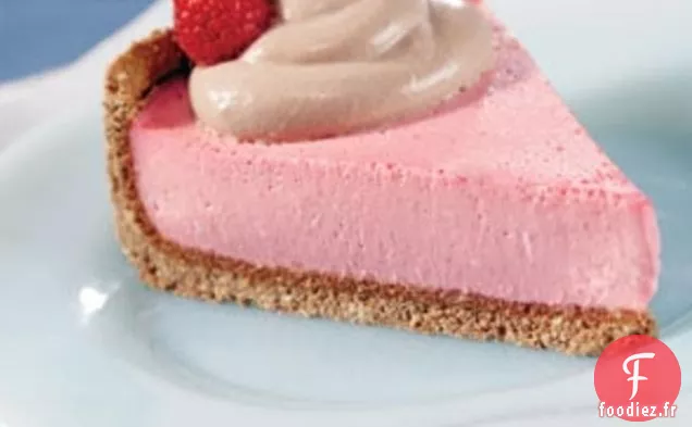 Gâteau au Fromage Frais aux Framboises