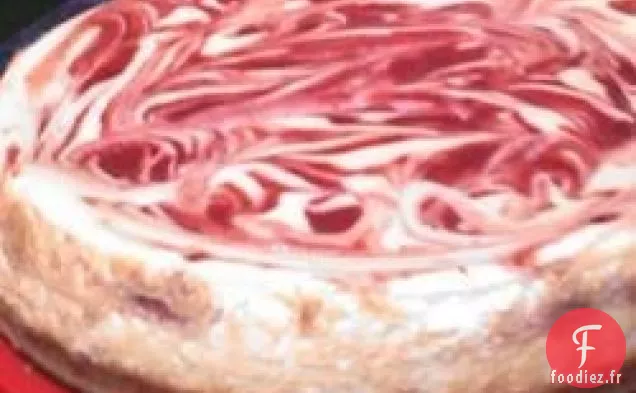 Gâteau au Fromage aux Fraises