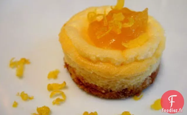 Mini Gâteau au Fromage au Mascarpone au Citron