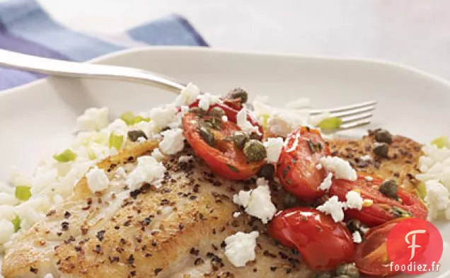 Vivaneau avec Salsa Chaude à l'Italienne