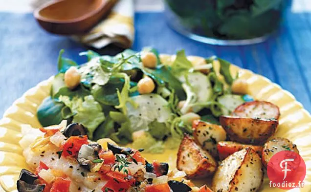 Vivaneau à la Tomate et aux Olives