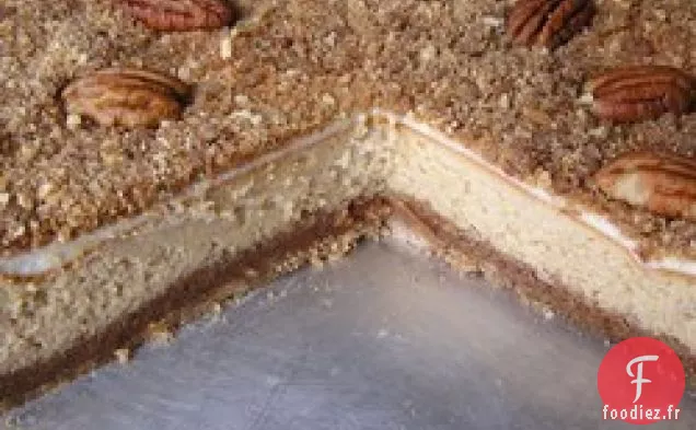 Gâteau au Fromage aux Pacanes