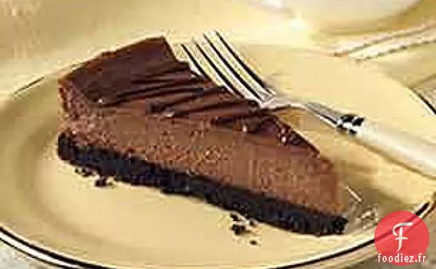 Gâteau au Fromage Au Chocolat Soyeux