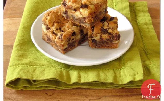 Carrés de Gâteau au Fromage Chockablock