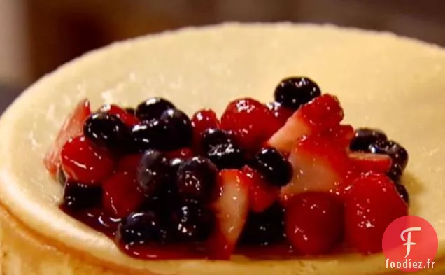 Gâteau au Fromage aux Baies Mélangées