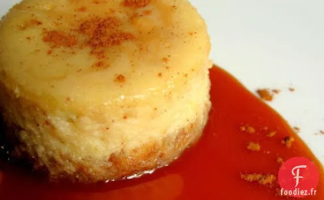 Mini Gâteaux au Fromage Tarte aux Pommes au Caramel