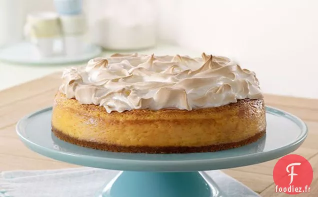 Gâteau au Fromage Au Citron Meringué