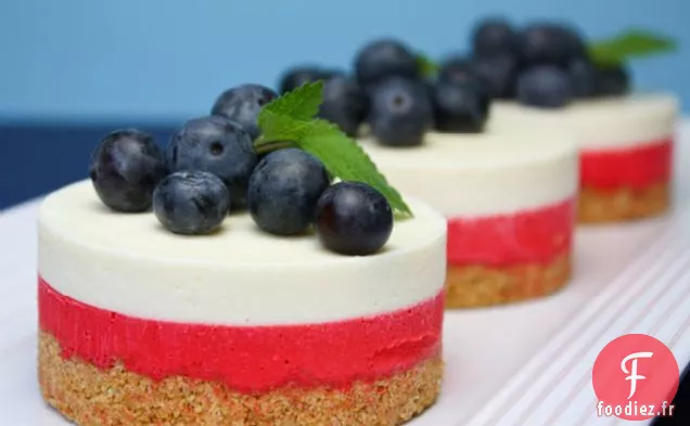 Gâteau au fromage sans cuisson au chocolat Blanc