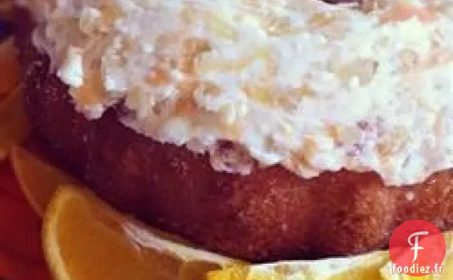 Gâteau Mousseline Orange