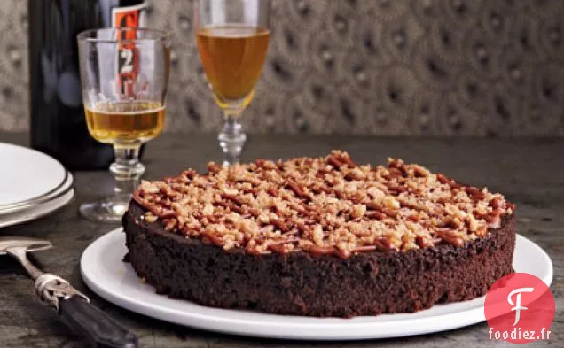 Recette De Gâteau À L'Orange Et Au Chocolat Noir À La Patate Douce Dense