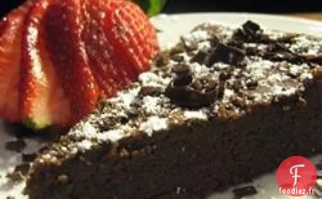 Gâteau au Chocolat aux haricots Garbanzo (sans gluten!)