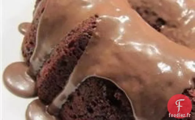 Gâteau Brownie Au Chocolat Double