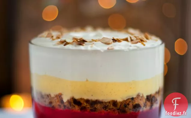 Méga Triffle de Gâteau de Noël