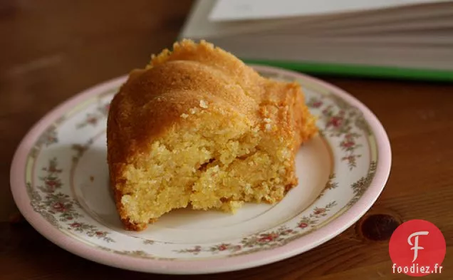 Gâteau Sans Gluten Au Citron, Aux Amandes Et À La Polenta