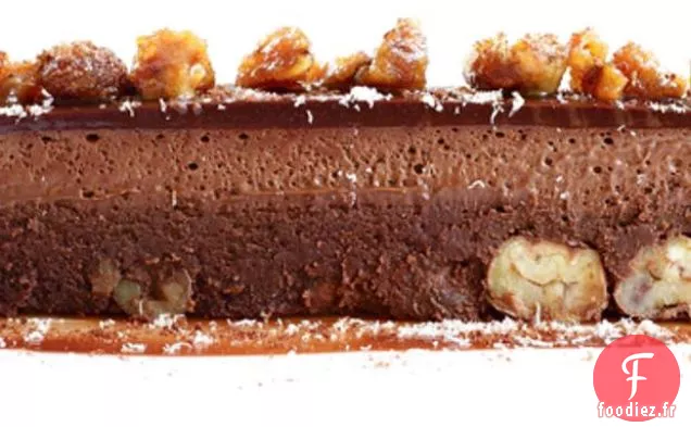 Gâteau Au Chocolat Amer Et À La Truffe De Châtaignes De La Forêt De Rendelsham