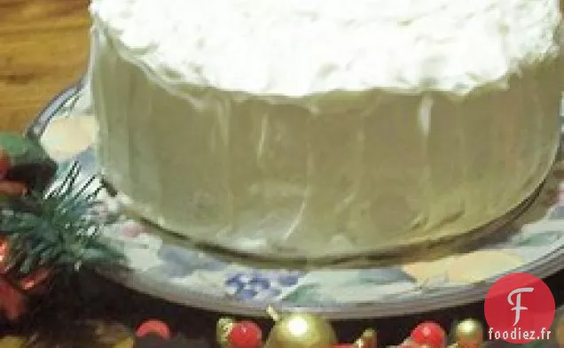 Gâteau de Noël Blanc