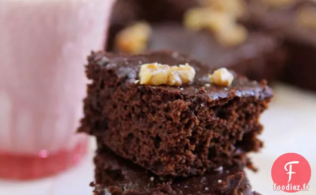 Gâteau Brownie aux haricots noirs, sans gluten