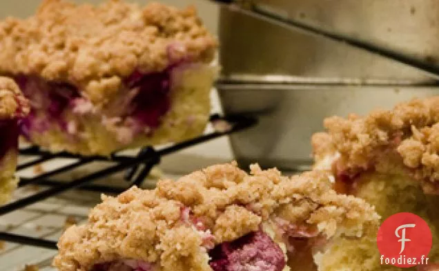 Gâteau Au Café Au Fromage À La Crème Aux Fraises, Petit-Déjeuner Ou Dessert