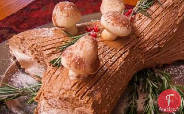 Les Boulangers Audacieux Font Du Buche de Noël (Gâteau aux Bûches de Noël)