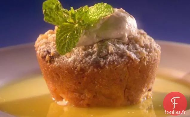 Pouding au Pain Croustillant aux Pommes