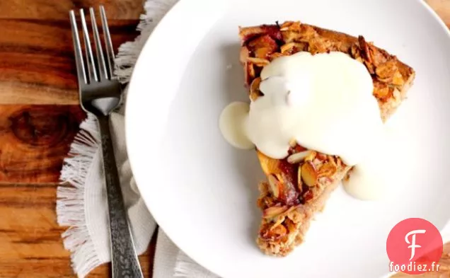 Gâteau au Café aux Amandes et aux Prunes