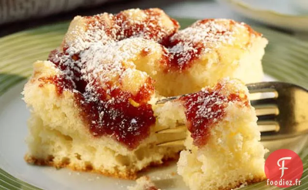 Gâteau au Café aux Framboises et au Fromage
