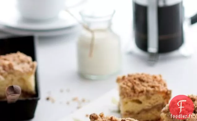 Gâteau au café aux miettes épicées au Chai