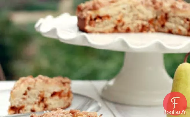 Gâteau Au Café Aux Poires Et À La Cannelle