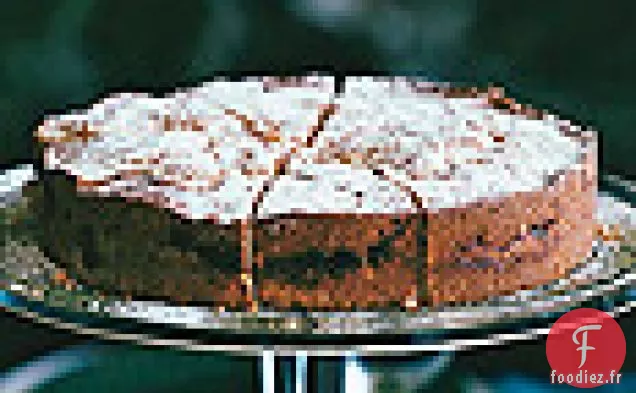 Gâteau au Café aux Canneberges et à la Vanille