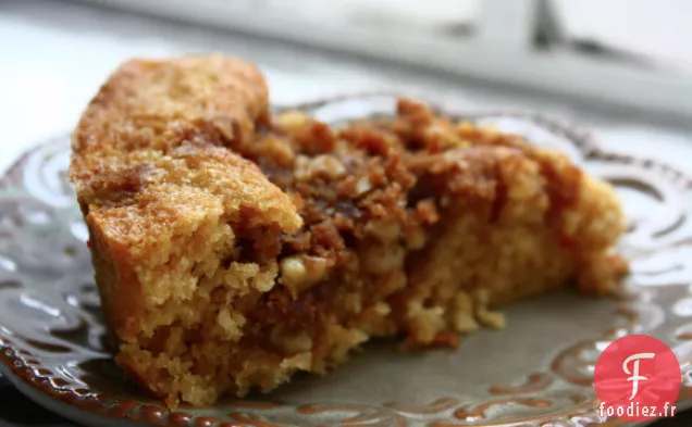 Gâteau au Café Crumble aux Noix