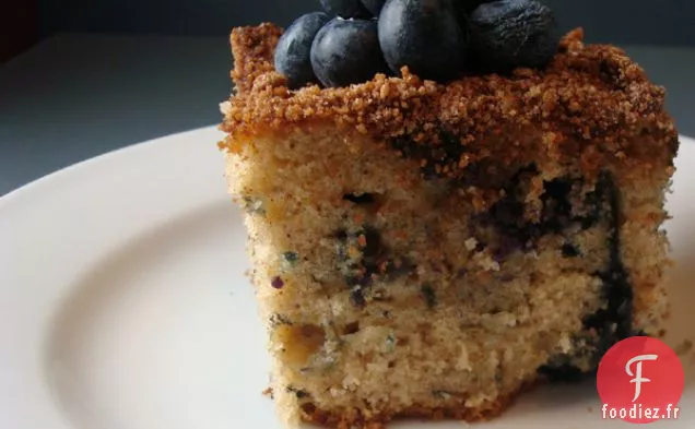 Gâteau au Café aux Myrtilles