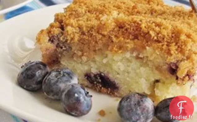 Gâteau au Café aux Myrtilles