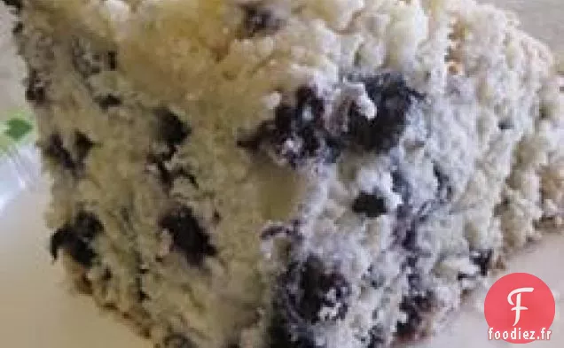 Gâteau au Café au Babeurre aux Bleuets