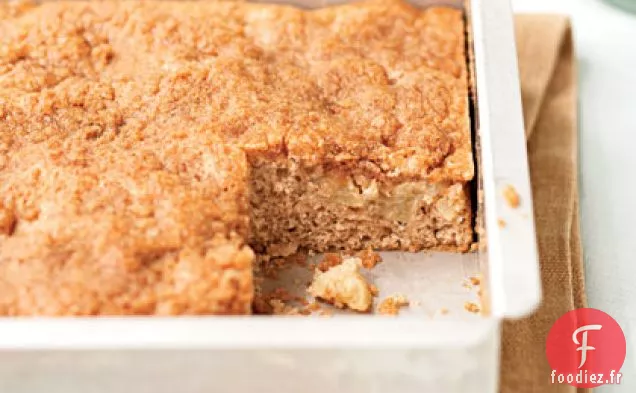 Gâteau au Café Pomme-Cannelle