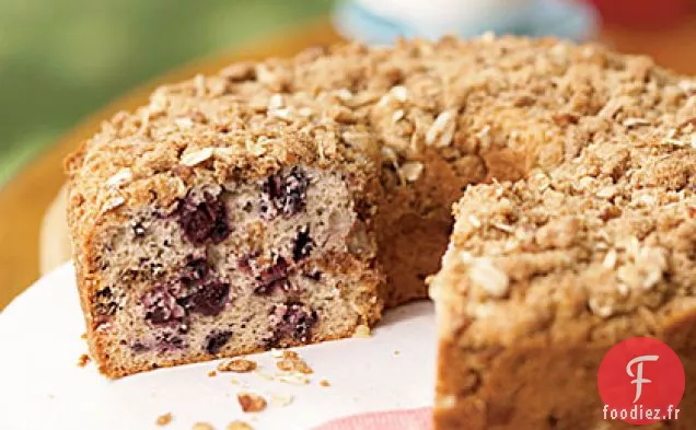 Gâteau au Café à la Crème Sure aux Cerises