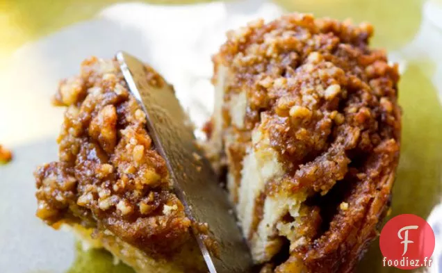Gâteau au Café Rouleaux à la Cannelle, Glaçage à l'Orange