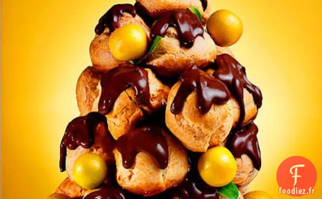 Message D'Invité De Noël Croquembouche De Liz De Zested