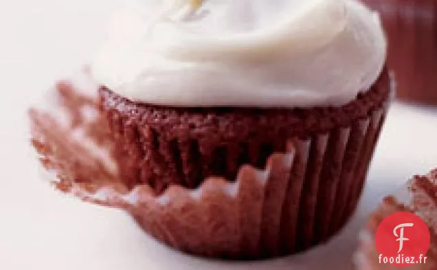 Cupcakes En Velours Rouge