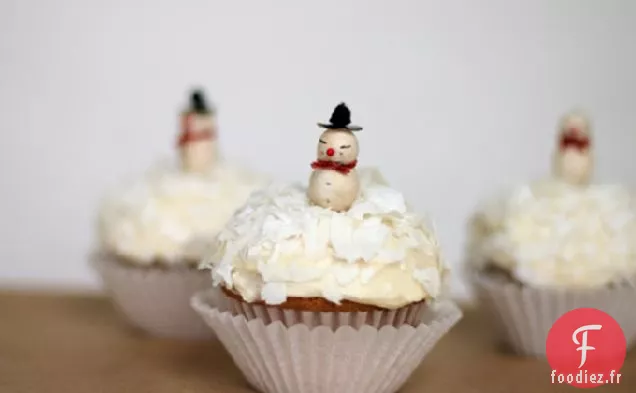 Recette de Cupcakes des Fêtes Enneigées