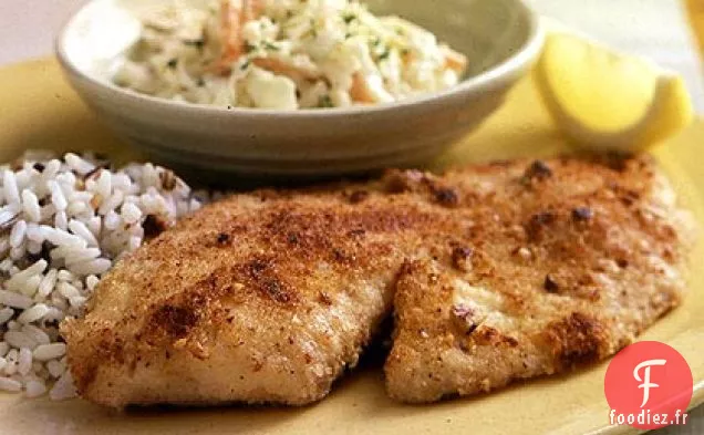 Tilapia En Croûte De Noix De Pécan