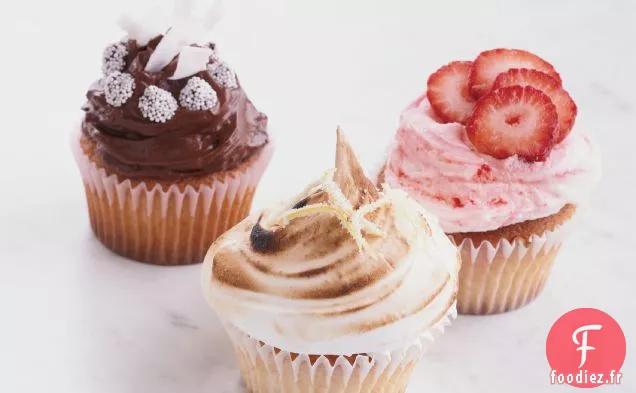 Cupcakes Shortcake aux Fraises