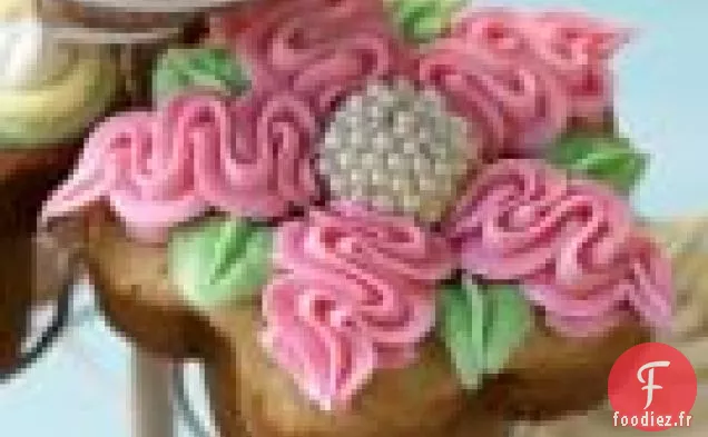 Cupcakes à la Marguerite à la Vanille