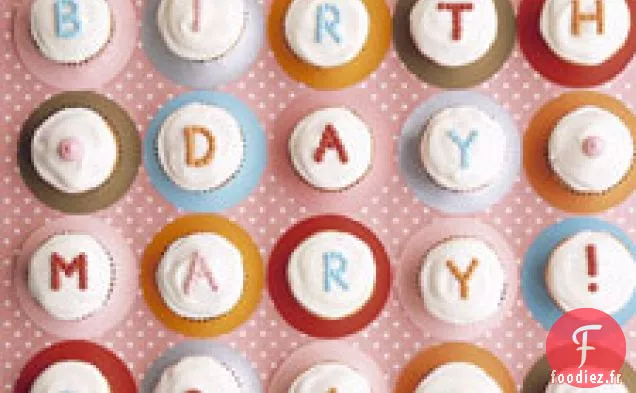 Cupcakes à pois