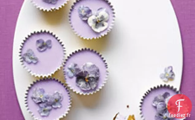 Cupcakes De Printemps Aux Fleurs Sucrées