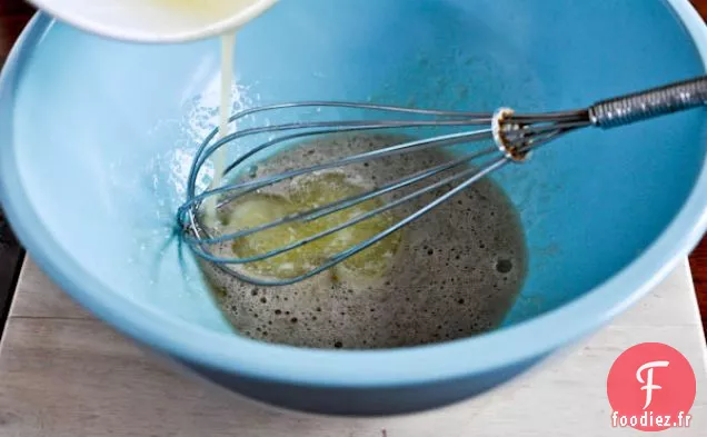 Un Bol De Cupcakes À La Vanille Pour Deux