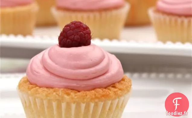 Cupcakes Au Citron Et à la Framboise