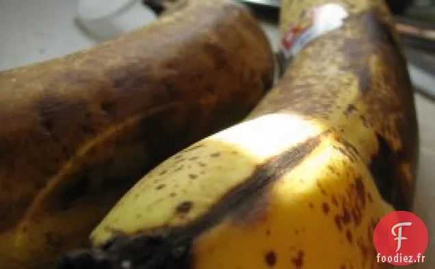 Cupcakes À La Banane Avec Glaçage Au Fromage À La Crème Au Chocolat