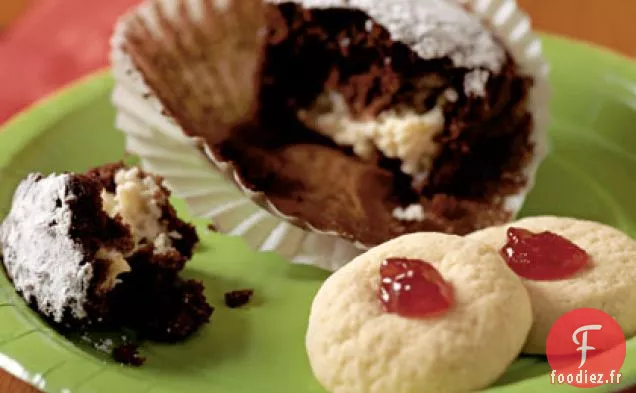 Cupcakes Au Chocolat Et au Fromage à la Crème
