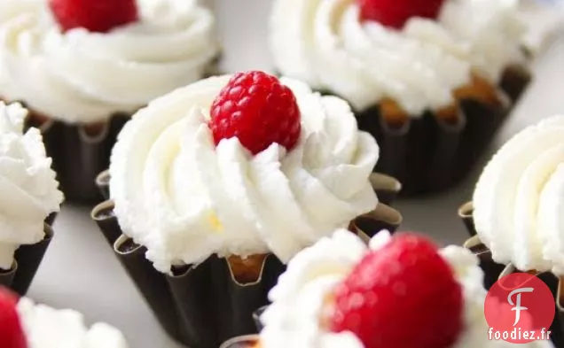 Cupcakes au Fromage à la Framboise